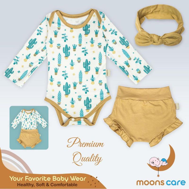 SML Set premium Jumper 3in1 Moons Jumper set Moon's Jumper+Celana+Bandana Jumper Motif