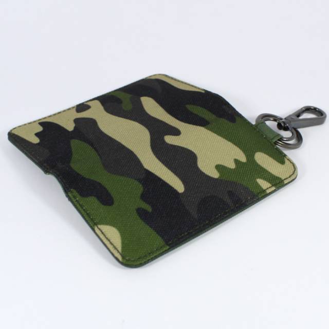 EMDS06 Dompet STNK Motor Mobil - gantungan kunci keychain motifr loreng army