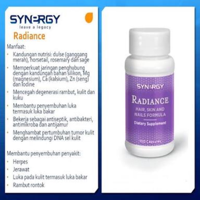 

Radiance synergy 225.000