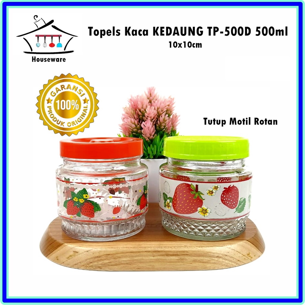 Toples Kaca TP-500/D Kedaung 500ml