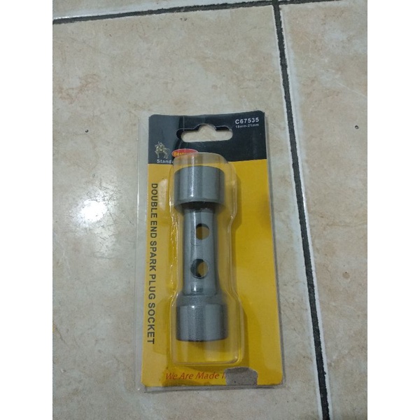 Kunci Busi 2 Ukuran 18mm Dan 21 mm Berkualitas