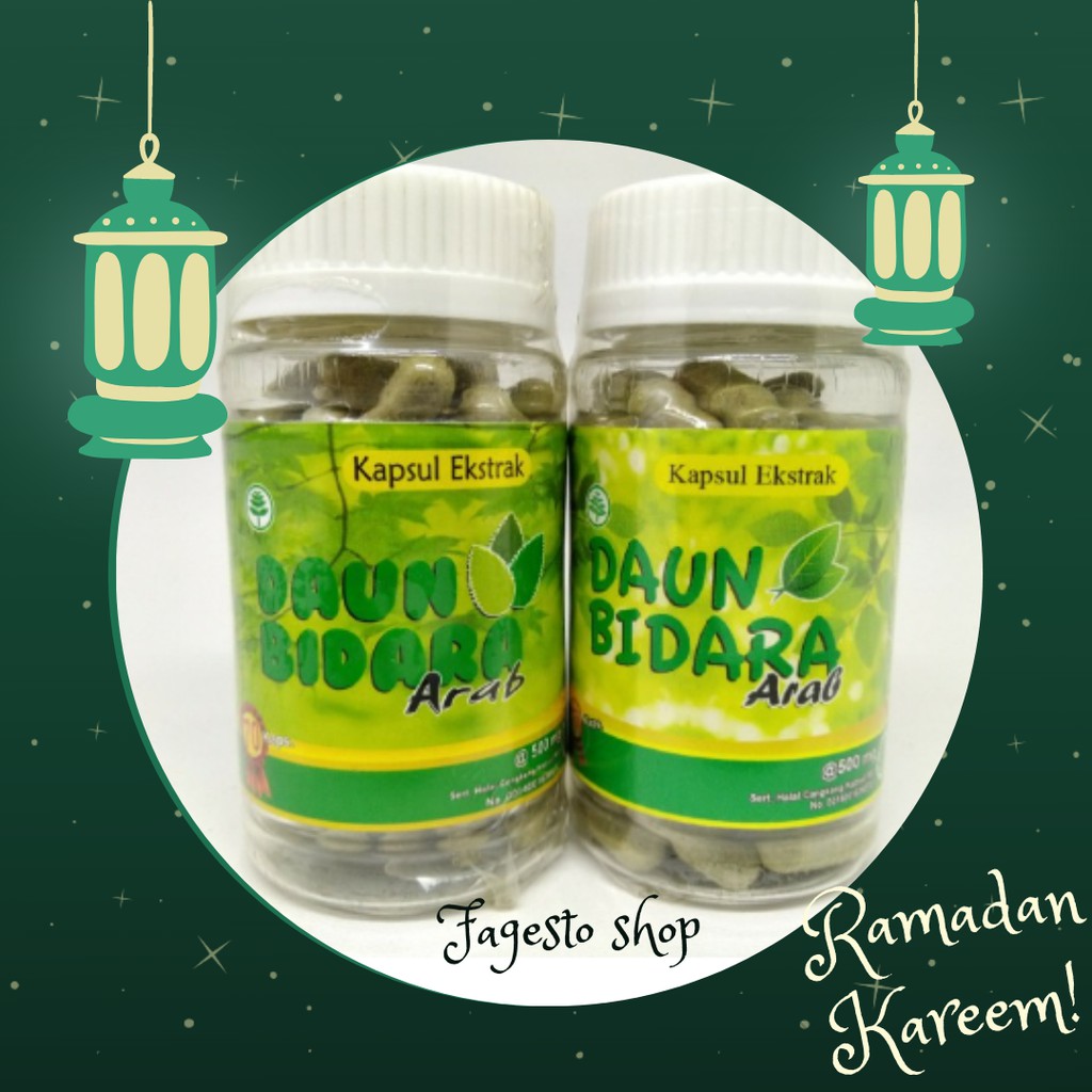 

Kapsul Ekstrak Daun Bidara Arab Banyak Khasiat