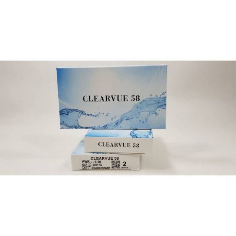 SOFTLENS BENING CLEARVUE 58 MINUS 0.50 S/D 10.00