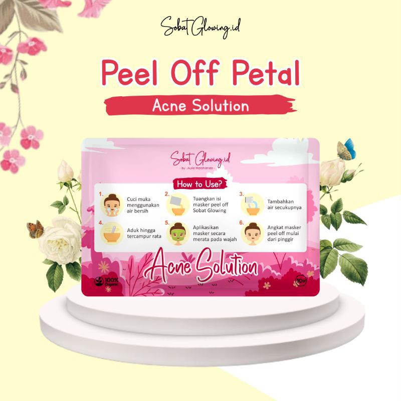 by SobatGlowing Peel of petal mask [READY STOK]