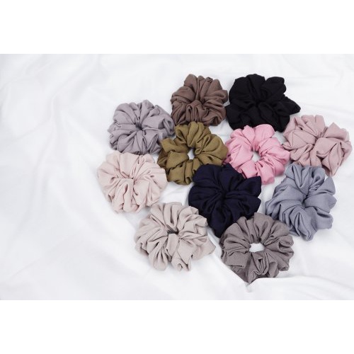 Ikat rambut SCRUNCHIE (isi 12)