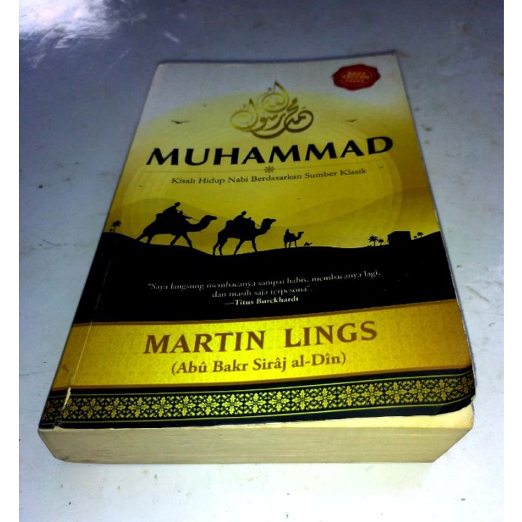 Jual Buku Sejarah Islami - Muhammad By Martin Lings- Murah | Shopee ...