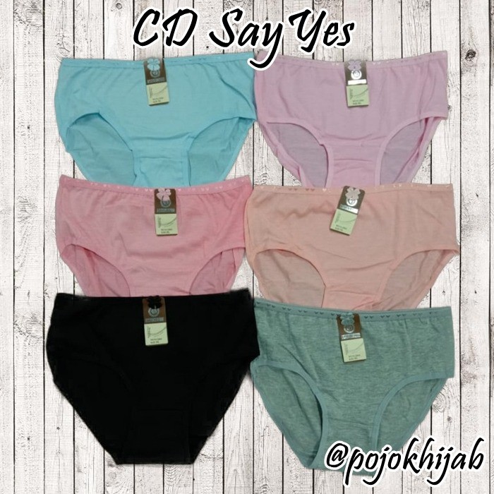 PROMO CD CELANA DALAM WANITA MURAH POLOS BAGUS ADEM #E01