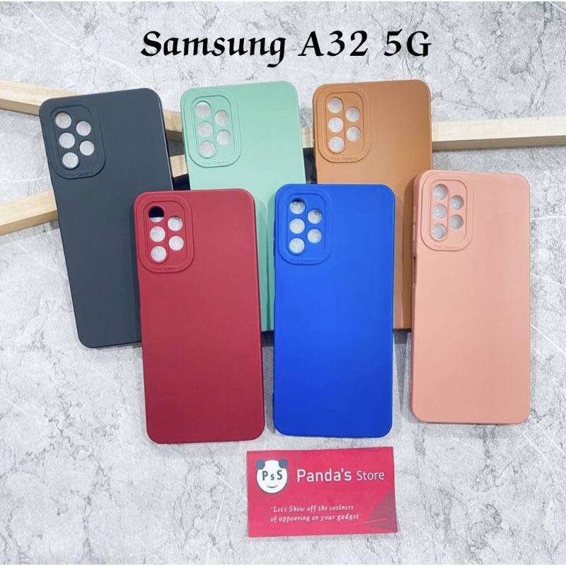 Softcase Pro Camera Samsung A32 5G Candy Case Full Color 3D Silikon TPU