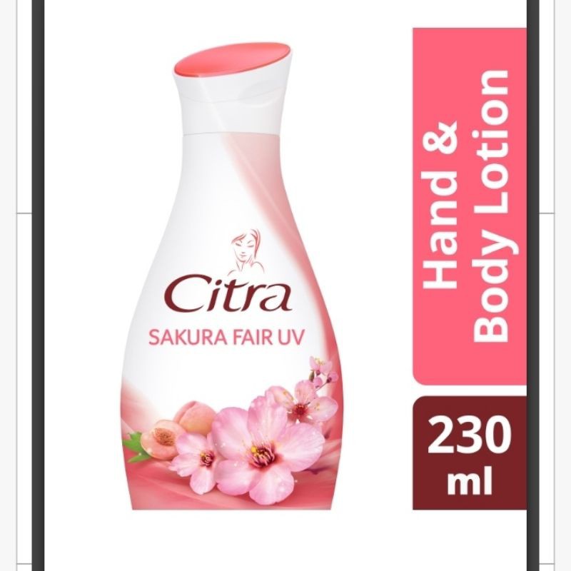 CITRA HAND AND BODY LOTION 230ML SAKURA UV