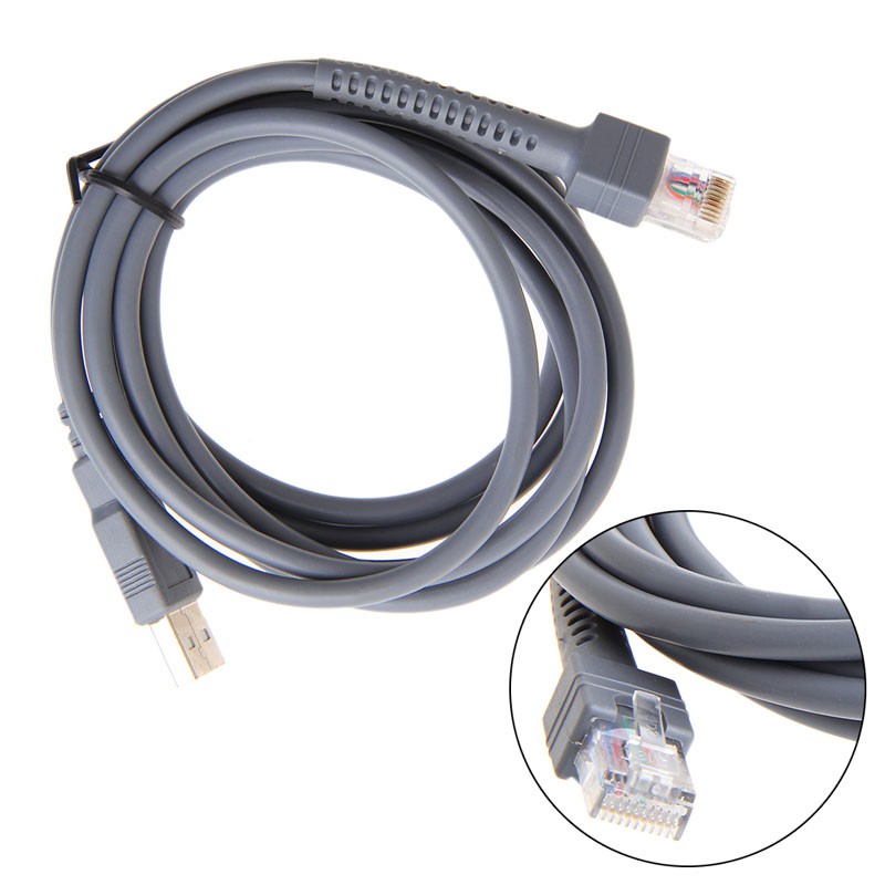 zzone2M USB Cable LS1203 LS2208 LS4208 LS3008 CBA-U01-S07ZAR