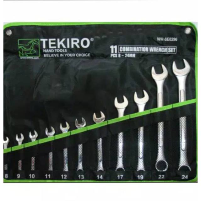 Kunci Ring Pas Tekiro 11pcs / Kunci Ring Pas Set 11 pcs Tekiro