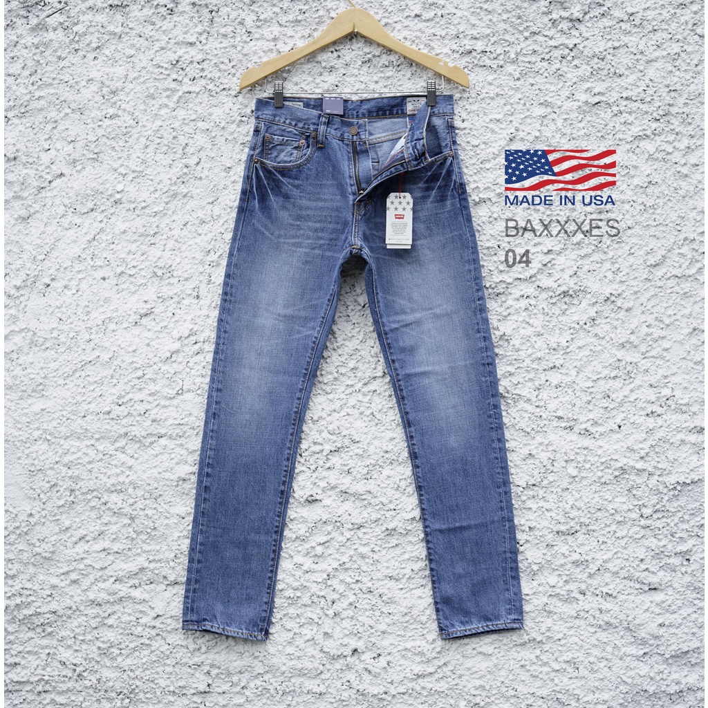 Jeans Levi's 505 | Jeans Pria | Aqua Blue | 505AUUSA04