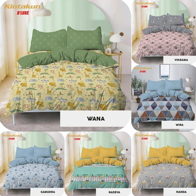 Bedcover Kintakun Set Queen 160X200 Bed Cover Kasur Spring Bed No 1 Jerry.Ocean