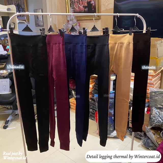 Thermal legging import (bukan local) winter celana musim dingin import hangat korea kaki ramping