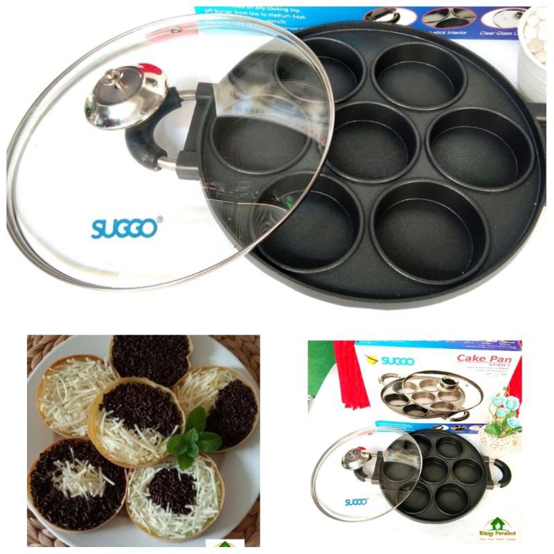 CETAKAN MARTABAK MINI 7 LUBANG SUGGO