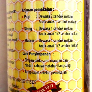 Madu Pramuka - Madu Multiflora 650ml/Botol - Madu Asli