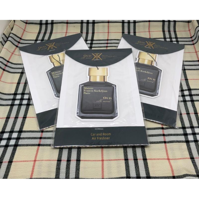 parfume kertas branded Baccarat Oud Silk Mood