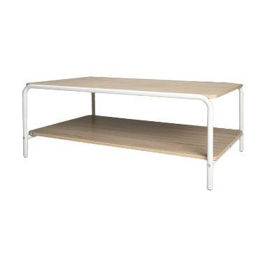 Meja Tamu Meja Coffee Dengan Rangka Besi