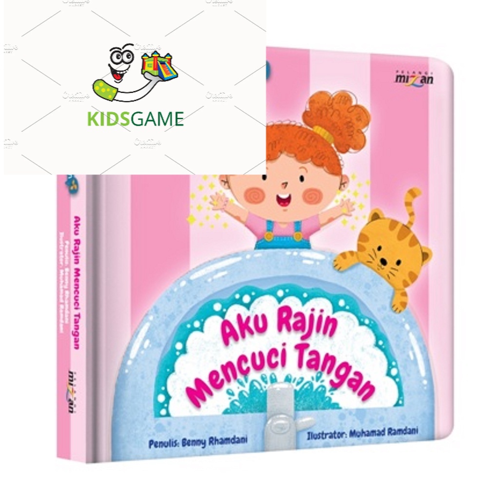 

Gramedia Surabaya - Halo Balita.Seri Penuntun: Aku Rajin Mencuci Tangan