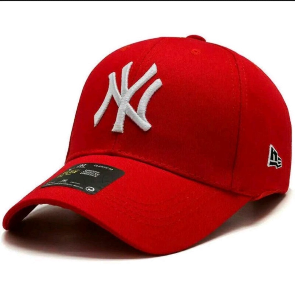 Topi baseball distro Pria New York ( NY ) terbaru 2021Japan dril/ Topi baseball distro kekinian cap