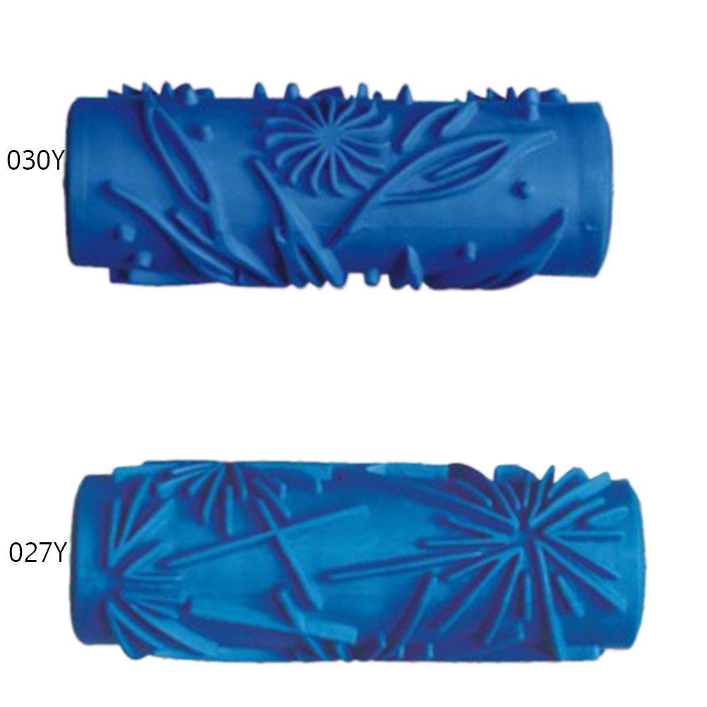 Solighter Grain Paint Roller Kuas Dinding Dekorasi Rumah DIY Pigment Printing Arts Alat Pola Imitasi