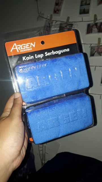 Kain Lap Microfiber 35 X 35 Cm Berwarna Dual Side