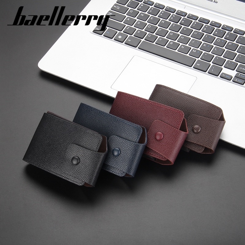 Dompet Kartu Kulit Pria Card Holder Card Wallet Baellerry K0563