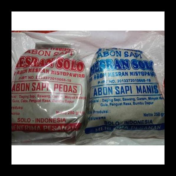 

BARU! ABON SAPI MESRAN SOLO - PEDAS PALING MURAH