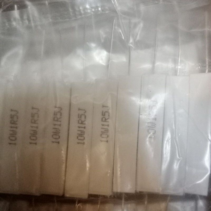 resistor 10 watt 1,5 ohm taiwan