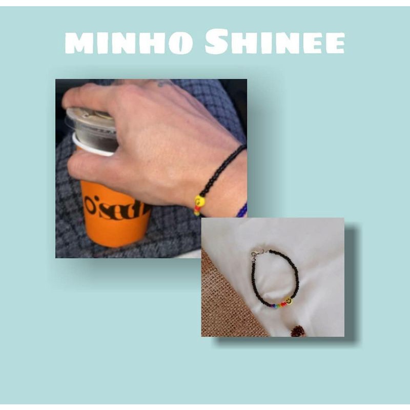 Beads Bracelet Mino winner & prince Inspiration