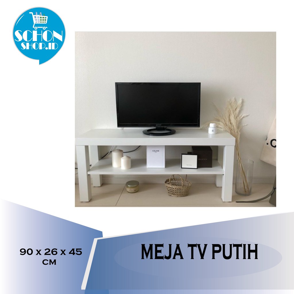 Meja Tv Rak Tv Minimalis Susun Serbaguna Laptop Buku Dinding-L-ACK