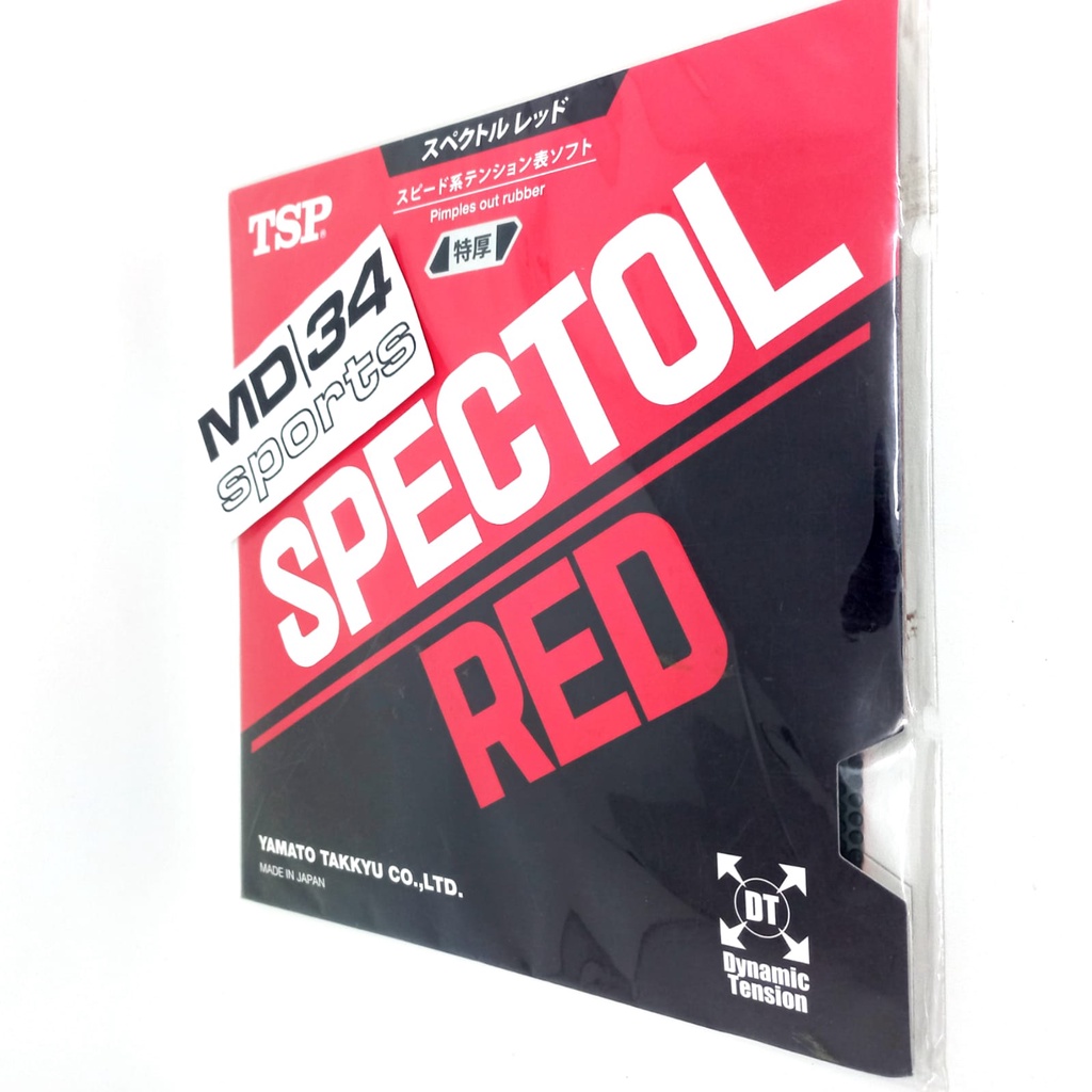 KARET TSP SPECTOL RED - Karet / Rubber / Bet Pingpong Murah