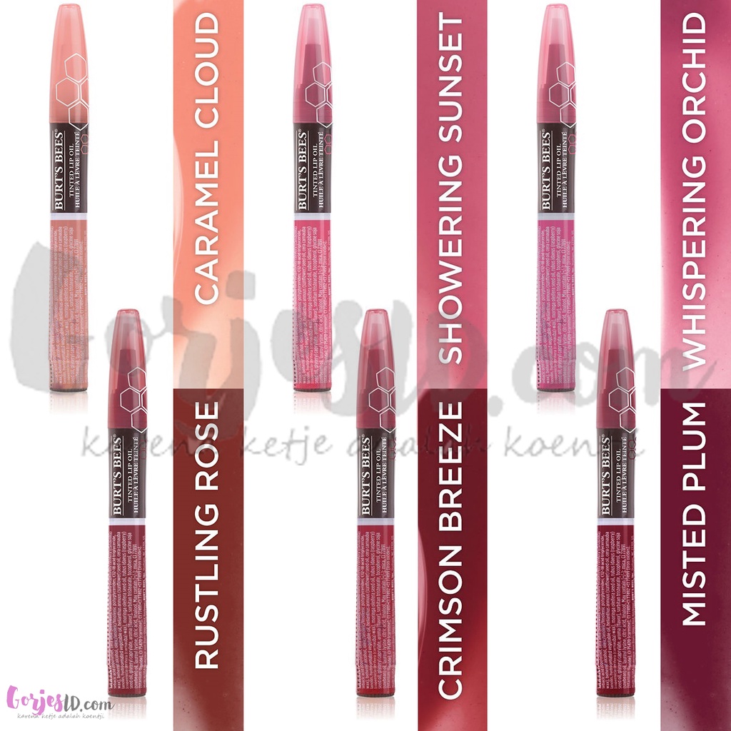 Burt's Bees Tinted Lip Oil original burt burts balm color colour warna