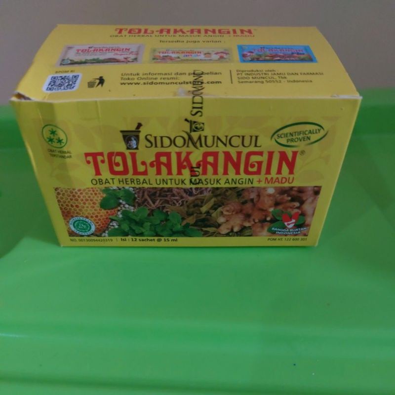 

Tolakangin Sidomuncul isi 12sachet