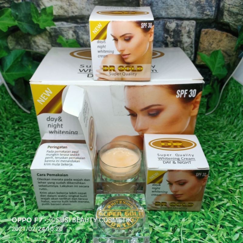 [ 12 PCS ] CREAM DOKTER GOLD ( DUS PUTIH ) Dr Gold