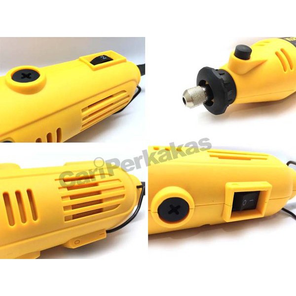 Terlaris  Mini Die Grinder Set 40 Pcs - Tuner Set Gerinda - Mesin Gerinda Mini KLEITEN