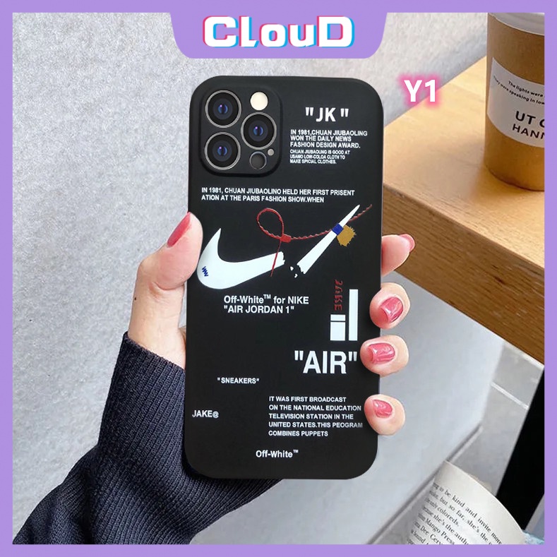 OFF-WHITE Casing Softcase Xiaomi Mi 11 Lite 10T 10 Redmi 10 9A 9t 9 9c POCO M3 Pro X3 NFC Note10 10s 10pro 9 8 Aksen Frosted