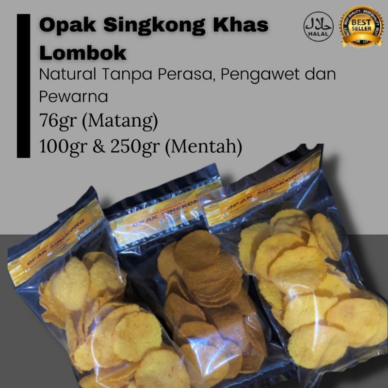 

Opak Singkong Mentah Samiler 500 gr