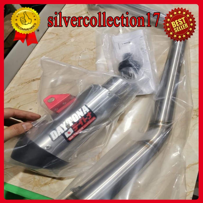 Terlaris KNALPOT DAYTONA YAMAHA NEW R 15 V3 LED ASLI ORI DAYTONA Keren