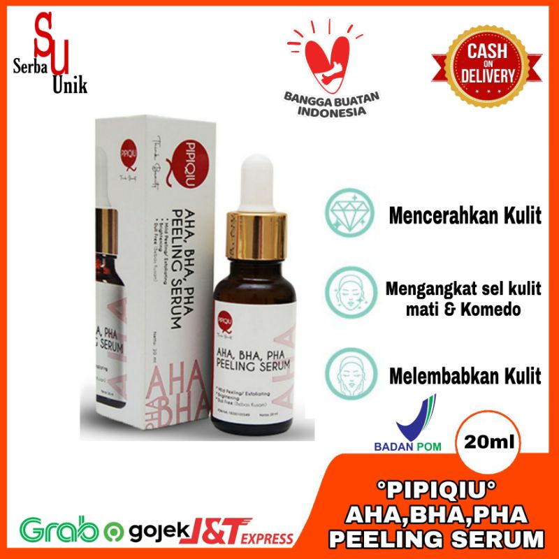 Serum Pencerah Wajah / Aha Bha Pha Peeling Serum Pipiqiu BPOM