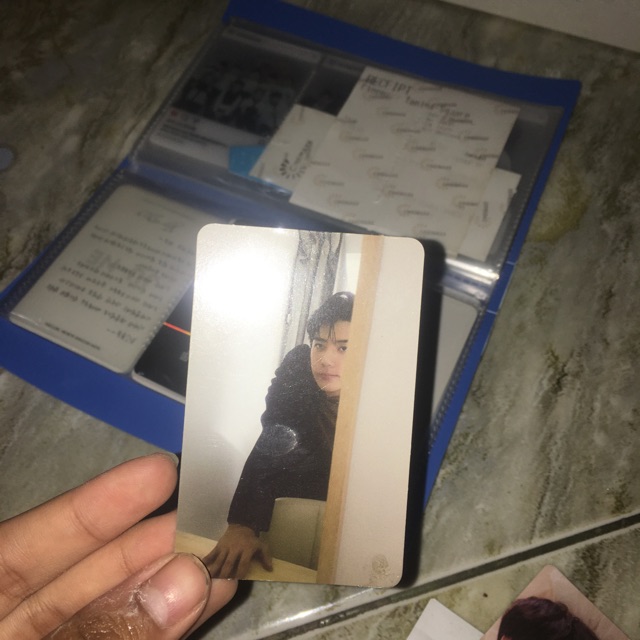 Photocard official sehun