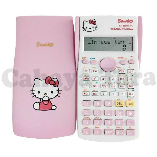 (1 kg bisa memuat 8 pcs ) KALKULATOR SCIENTIFIC HELLO KITTY DAN DORAEMON Unik dan Lucu TERMURAH