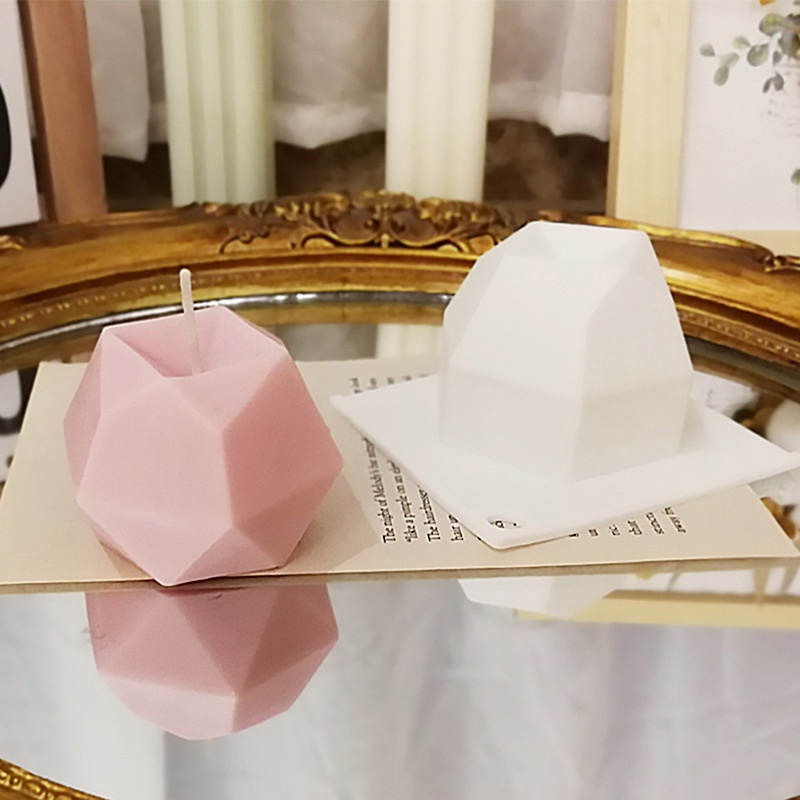 Cetakan Resin Bentuk Belah Ketupat 3D Bahan Silikon