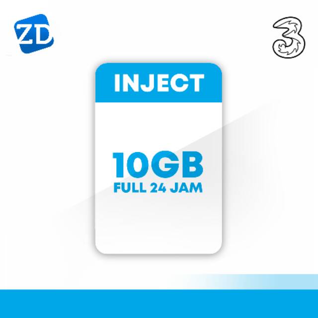 Paket Super Murah Tri 10GB 4G Full 24 Jam