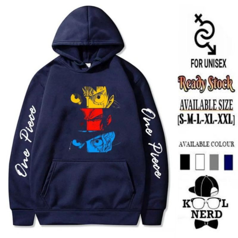 HOODIE OP ANIME MANGA JEPANG HOODIE JUMPER PRIA KEREN EYES DESIGN ~ READY SIZE S-XXL