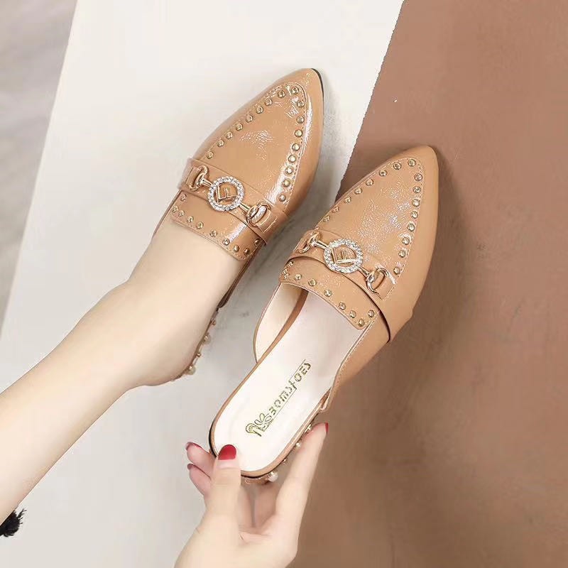 cind 5002, sandal wanita slip-on cantik sandal import fashion keren dan best seller