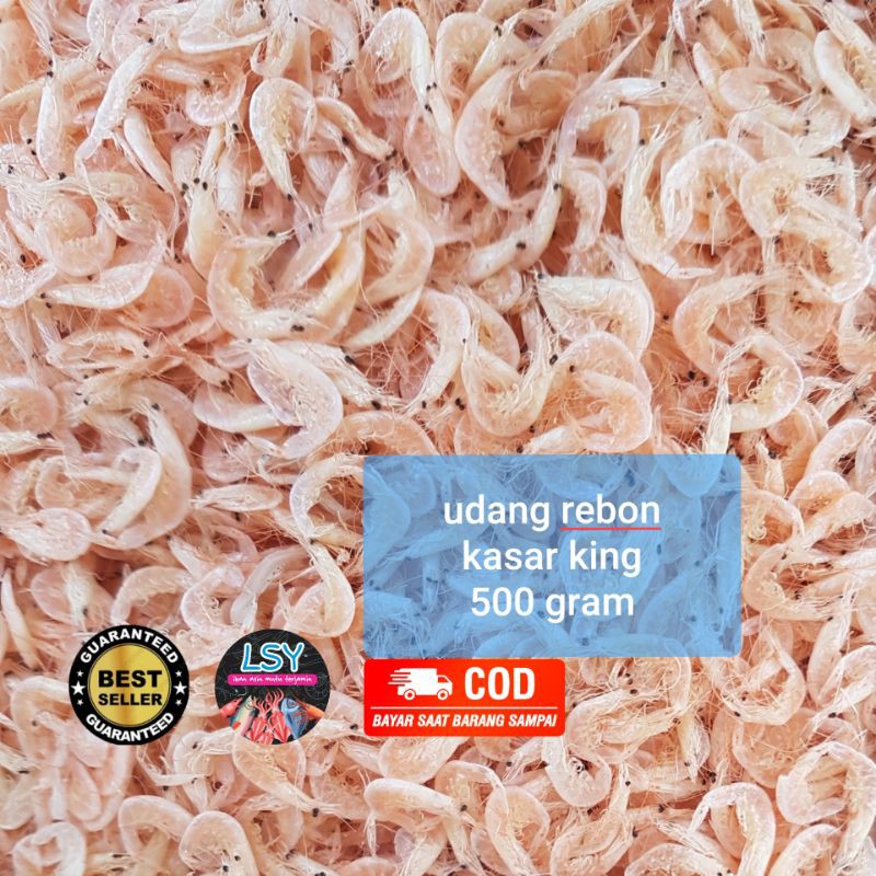 

ikan asin udang rebon kasar super/ hepi kasar 500gr