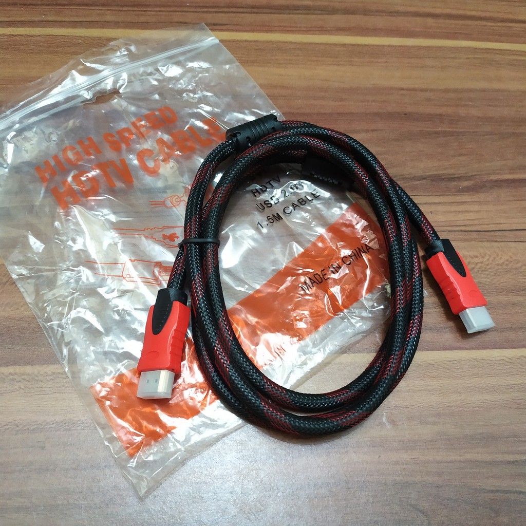 KABEL HDMI TO HDMI HIGH SPEED HD TV CABLE ORIGINAL 5 METER.