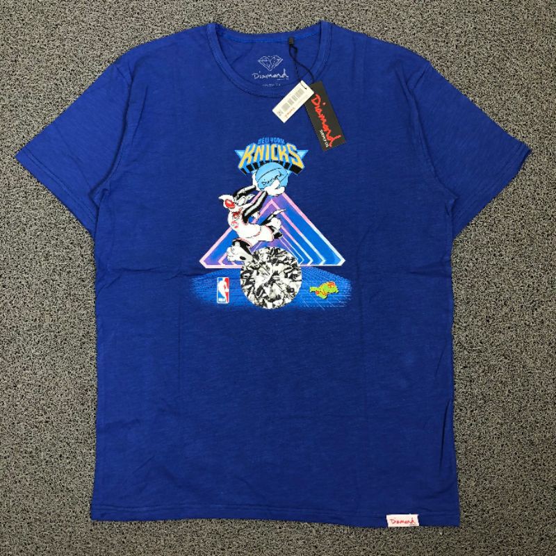 KAOS TSHIRT DIAMOND SUPPLY BLUE TEE