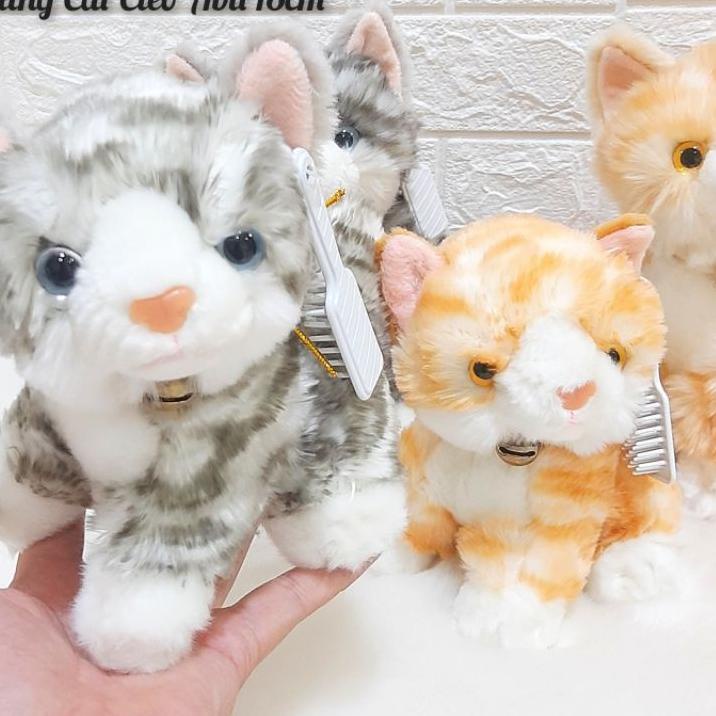 New - Boneka Cat Sitt Lying Kalung Seulgi Ori / Boneka Kucing Meong Cat Cleo Lonceng Sitting Lying ✓